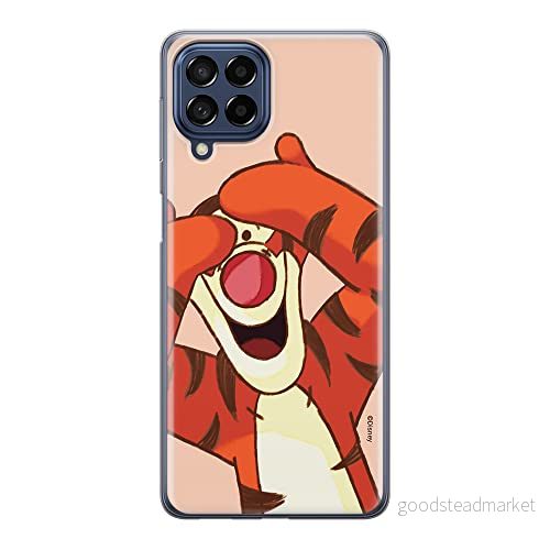 ERT GROUP mobiltelefonfodral för Samsung M53 5G originalt och officiellt licensierat Disney mönster Winnie the Pooh & Friends 035 anpassad till formen på mobiltelefonen, fodral tillverkad av TPU plast 5905511385361