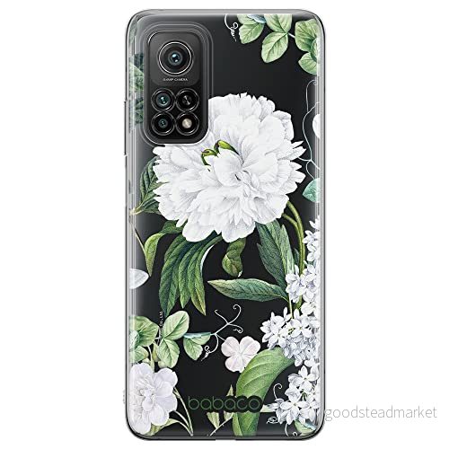 ERT GROUP mobiltelefonfodral för Huawei P20 LITE originalt och officiellt licensierat Babaco mönster Flowers 031 Vit optimalt anpassad till formen på mobiltelefonen, gedeeltelijk transparant 5905131282781