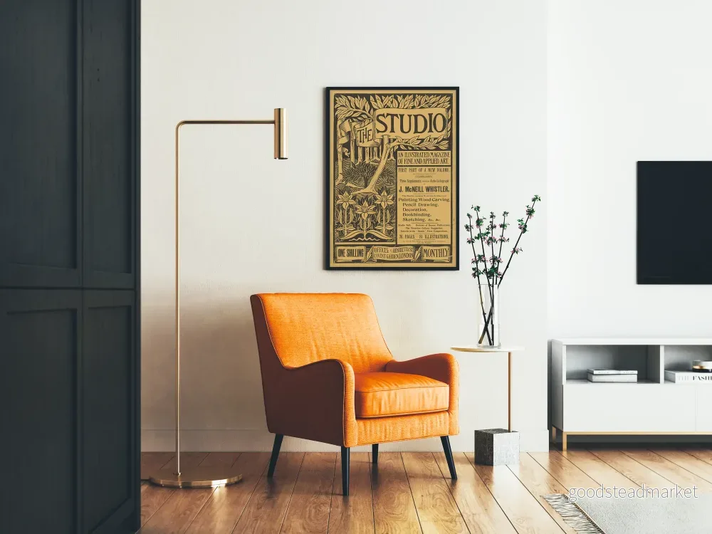 Vintageposter The Studio - konstillustrerad tidskrift - Bild 2