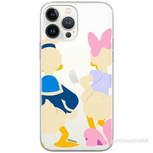 ERT GROUP mobiltelefonfodral för Xiaomi REDMI NOTE 10 PRO originalt och officiellt licensierat Disney mönster Donald & Daisy 001 anpassad till formen på mobiltelefonen, gedeeltelijk transparant 5903932821208