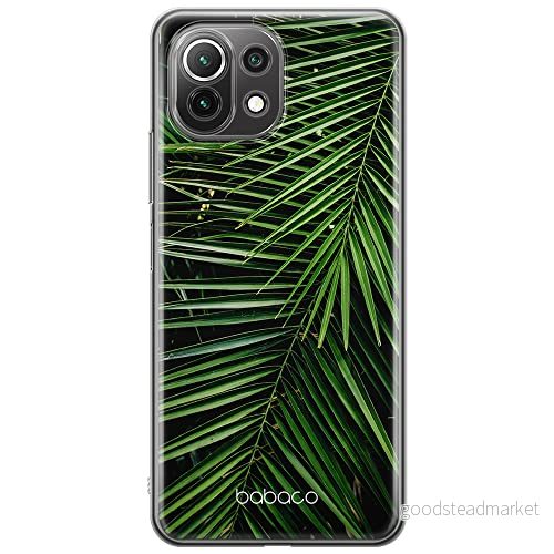 ERT GROUP mobiltelefonfodral för Xiaomi 11 LITE 4G/5G originalt och officiellt licensierat Babaco mönster Plants 002, fodral tillverkad av TPU plast 5903932700725