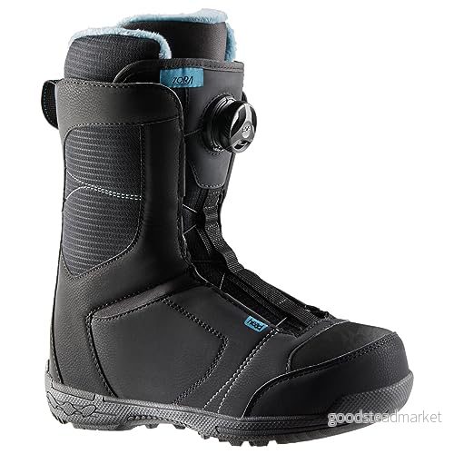 ATOMIC Kvinnors huvud barn lyt kardborreband snowboard båt, svart, 265 724794650646
