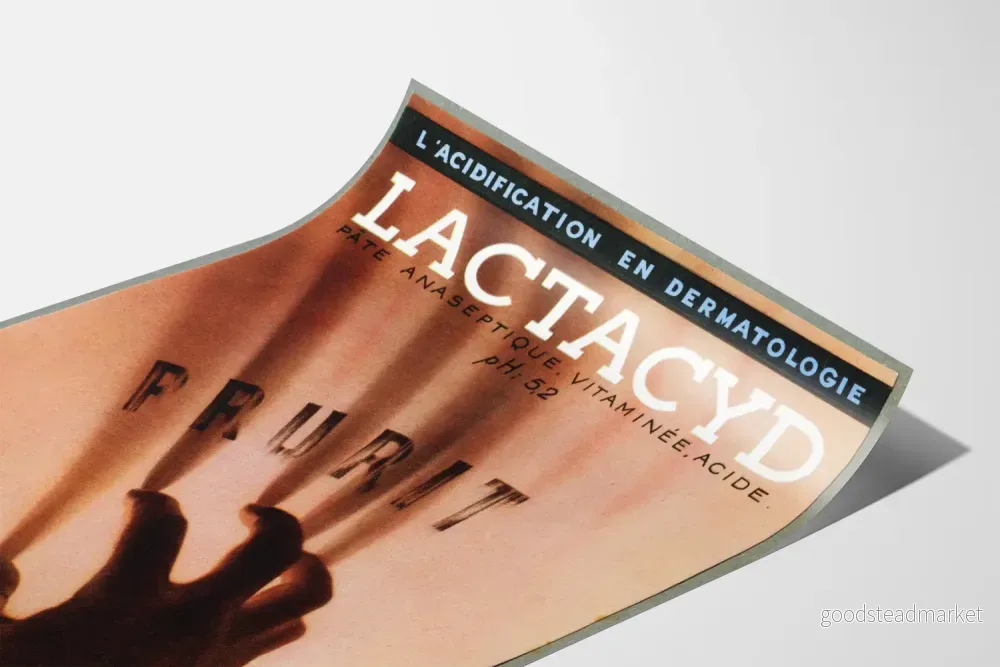 Vintage reklamposter för Lactacyd dermatologi - Bild 3