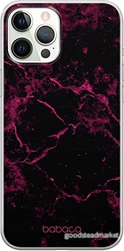 ERT GROUP mobiltelefonfodral för Apple Iphone 12 PRO MAX originalt och officiellt licensierat Babaco mönster Abstract 018 Vit anpassad till formen på mobiltelefonen, fodral tillverkad av TPU plast 5903537990187