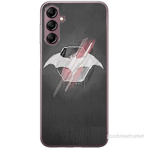 ERT GROUP mobiltelefonfodral för Samsung A14 4G/5G originalt och officiellt licensierat DC mönster Batman 002 optimalt anpassad till formen på mobiltelefonen, fodral tillverkad av TPU plast 5905511823375