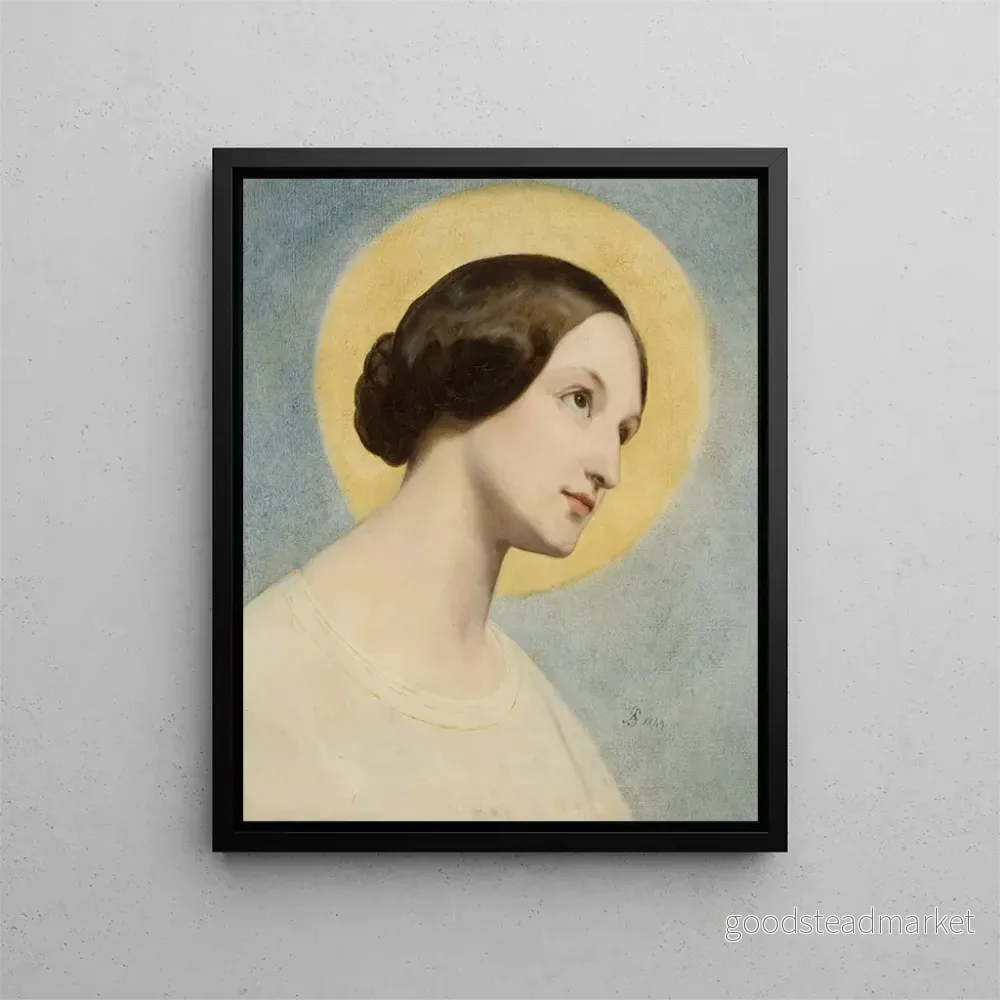 Målning Portrait of Eliza Krasińska - Ary Scheffer | Konsttryck