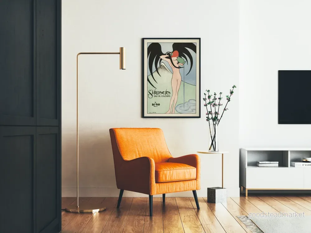 Vintageposter Sikoseks Eau de Cologne för väggdekoration - Bild 2
