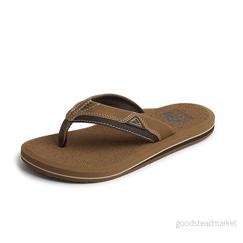 REEF Cushion Dawn Flip-flops, ultrasoft fotbädd med omedelbar komfort, Brons, 6 194097982612