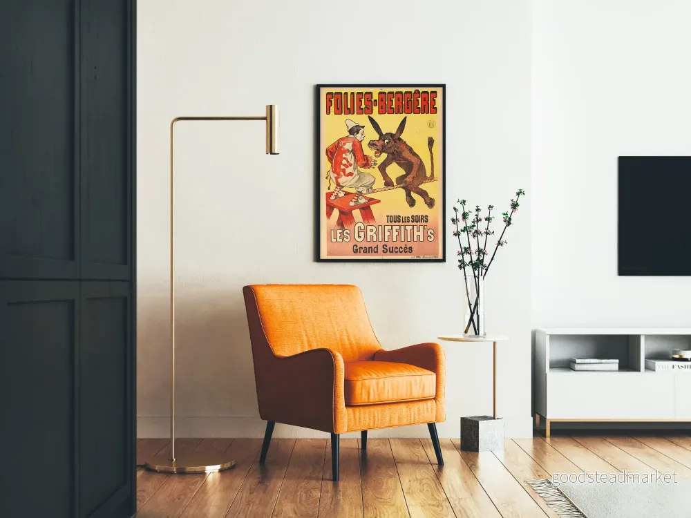 Poster Folies Bergère Les Griffith's stora framgång - Bild 2