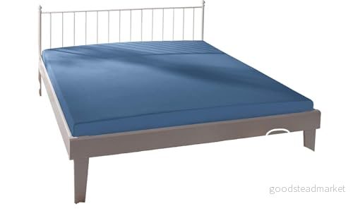 Bassetti Spännlakan Uni B1/831 Oltremare bomull/elastan, mått: 180 cm x 200 cm, 220 9260573 8300355605731