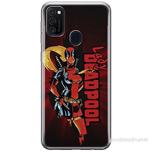 ERT GROUP mobiltelefonfodral för Samsung M21 originalt och officiellt licensierat Marvel mönster Deadpool 009 optimalt anpassad till formen på mobiltelefonen, fodral tillverkad av TPU plast 5903537836416