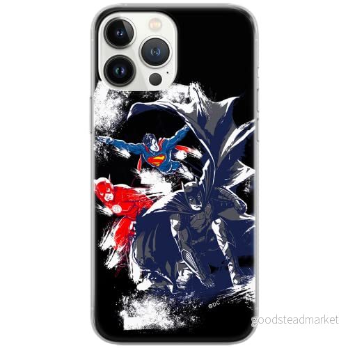 ERT GROUP mobiltelefonfodral för Samsung A02S originalt och officiellt licensierat DC mönster Justice League 002 optimalt anpassad till formen på mobiltelefonen, fodral tillverkad av TPU plast 5903040236031