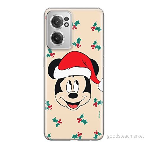 ERT GROUP mobiltelefonfodral för Oneplus NORD CE 2 originalt och officiellt licensierat Disney mönster Mickey 040 optimalt anpassad till formen på mobiltelefonen, fodral tillverkad av TPU plast 5905511283360