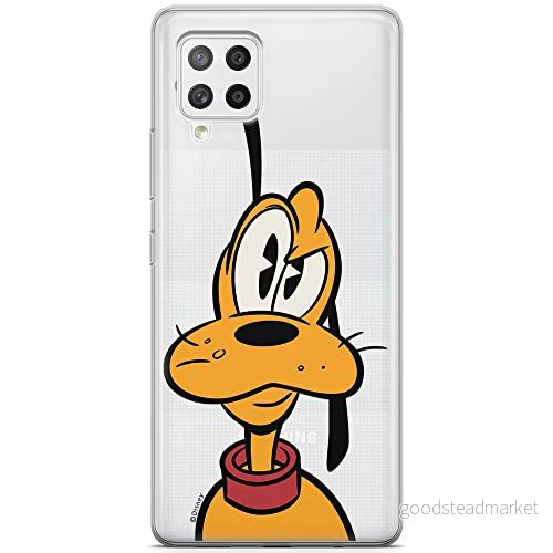 ERT GROUP mobiltelefonfodral för Samsung A42 5G originalt och officiellt licensierat Disney mönster Pluto 001 optimalt anpassad till formen på mobiltelefonen, gedeeltelijk transparant 5903040243992