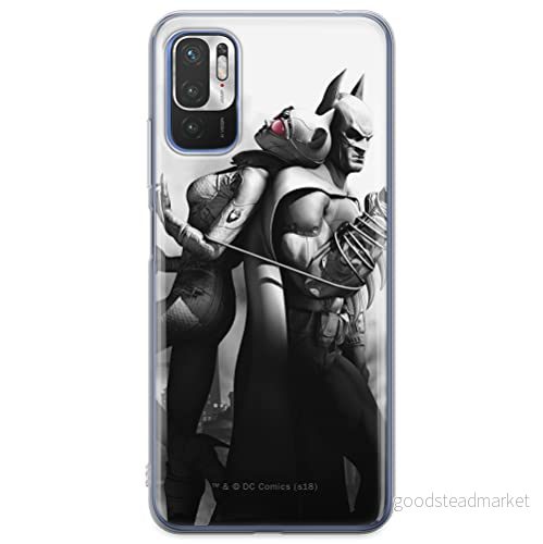 ERT GROUP mobiltelefonfodral för Xiaomi REDMI NOTE 10 5G / POCO M3 PRO originalt och officiellt licensierat DC mönster Batman 011 anpassad till formen på mobiltelefonen, fodral tillverkad av TPU plast 5904805615962