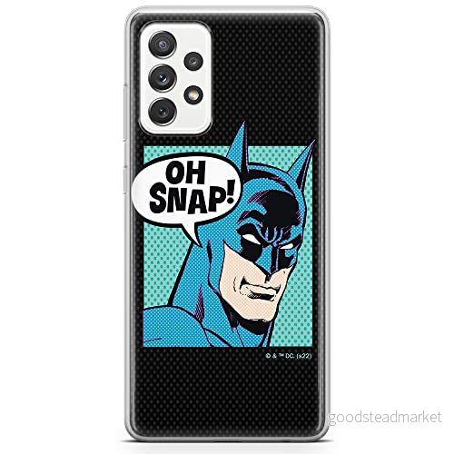 ERT GROUP mobiltelefonfodral för Samsung A73 5G originalt och officiellt licensierat DC mönster Batman 038 optimalt anpassad till formen på mobiltelefonen, fodral tillverkad av TPU plast 5905131550453