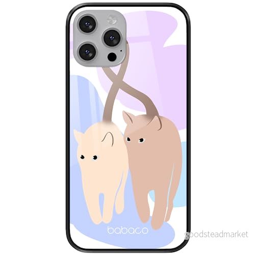 ERT GROUP mobiltelefonfodral för Apple Iphone 13 PRO originalt och officiellt licensierat Babaco mönster Cats 013 tillverkad av härdat glas, skyddsfodral 5905131113467
