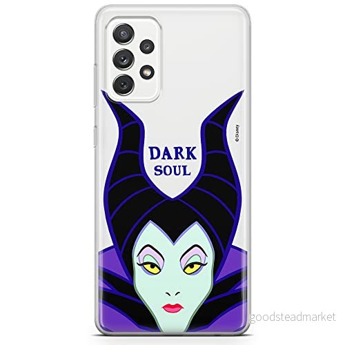 ERT GROUP mobiltelefonfodral för Samsung A73 5G originalt och officiellt licensierat Disney mönster Maleficent 001 optimalt anpassad till formen på mobiltelefonen, gedeeltelijk transparant 5904805510854