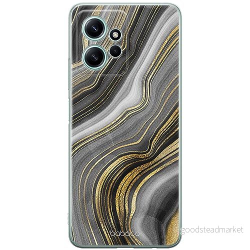 ERT GROUP mobiltelefonfodral för Xiaomi REDMI NOTE 12 4G originalt och officiellt licensierat Babaco mönster Marble 010 optimalt anpassad till formen på mobiltelefonen, fodral tillverkad av TPU plast 5905511940652