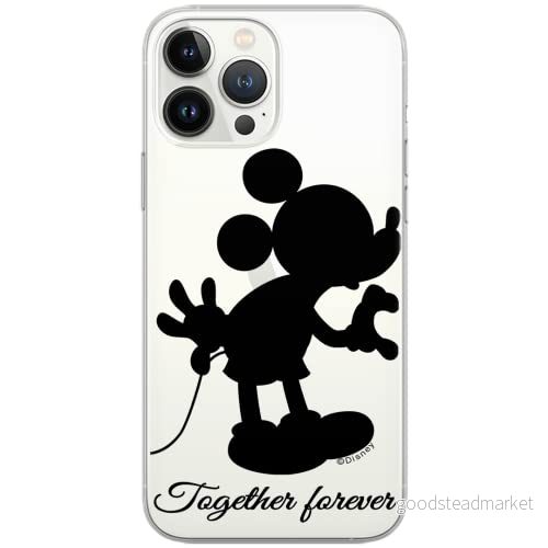 ERT GROUP mobiltelefonfodral för Xiaomi REDMI NOTE 9 PRO/ 9S originalt och officiellt licensierat Disney mönster Mickey 005 optimalt anpassad till formen på mobiltelefonen, gedeeltelijk transparant 5903040312001