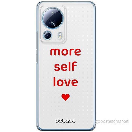 ERT GROUP mobiltelefonfodral för Xiaomi 13 LITE/CIVI 2 originalt och officiellt licensierat Babaco mönster More self love 001 anpassad till formen på mobiltelefonen, fodral tillverkad av TPU plast 5905511923174