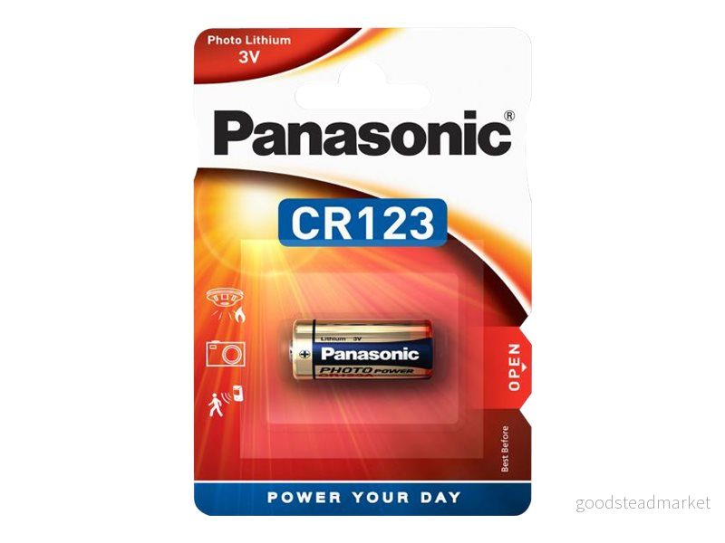 Panasonic CR123AL Litiumbatteri 3V 5410853017097