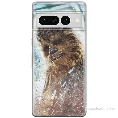 ERT GROUP mobiltelefonfodral för Google PIXEL 7 PRO originalt och officiellt licensierat Star Wars mönster Chewbacca 001 optimalt anpassad till formen på mobiltelefonen, fodral tillverkad av TPU plast 5905795180980