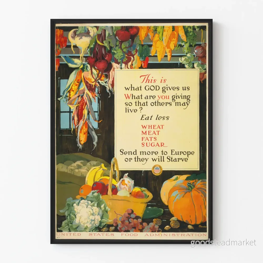 inspirerande vintage matlagningsposter för väggdekoration