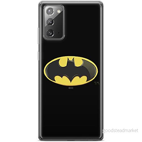 ERT GROUP mobiltelefonfodral för Samsung GALAXY NOTE 20 originalt och officiellt licensierat DC mönster Batman 023 optimalt anpassad till formen på mobiltelefonen, fodral tillverkad av TPU plast 5903040453391