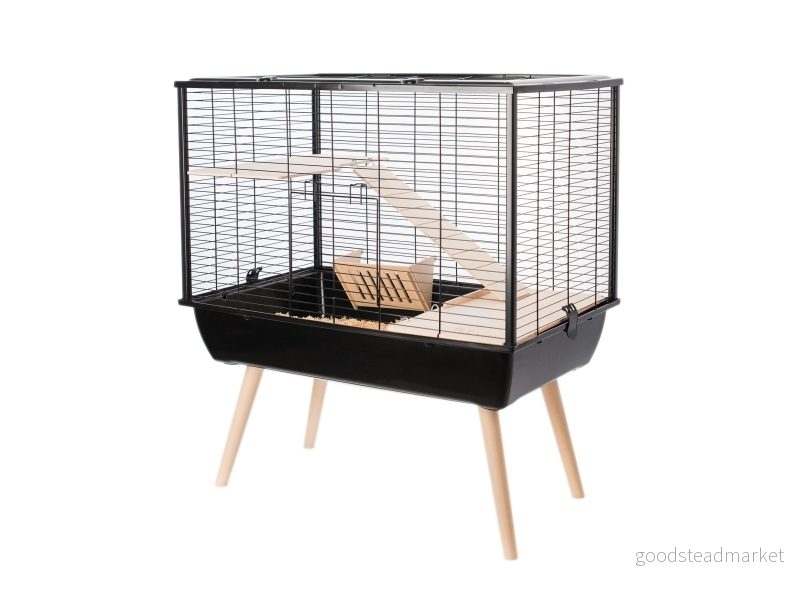 Zolux Neo Muki stor gnagare L 77,5 X P 47,5 H 87,5 cm svart 3336022056211 Zolux Neo Muki stor gnagare L 77,5 X P 47,5 H 87,5 cm svart 3336022056211