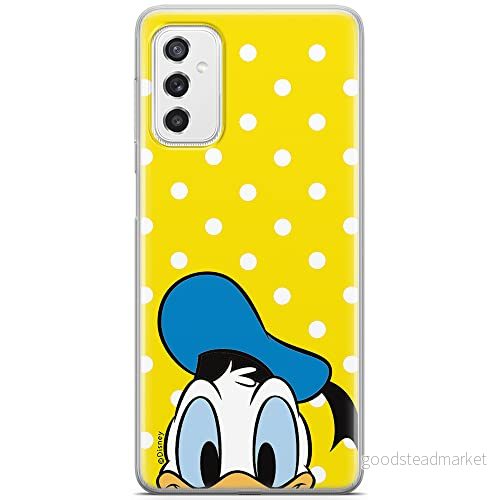 ERT GROUP mobiltelefonfodral för Samsung M52 5G originalt och officiellt licensierat Disney mönster Donald 001 optimalt anpassad till formen på mobiltelefonen, fodral tillverkad av TPU plast 5904805485701