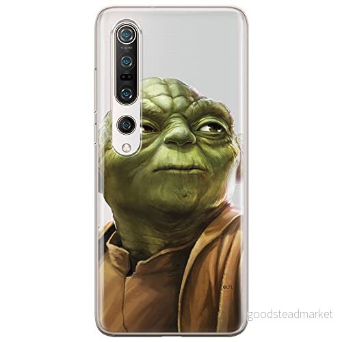 ERT GROUP mobiltelefonfodral för Xiaomi MI 10 / PRO originalt och officiellt licensierat Star Wars mönster Yoda 006 optimalt anpassad till formen på mobiltelefonen, gedeeltelijk transparant 5903537179520