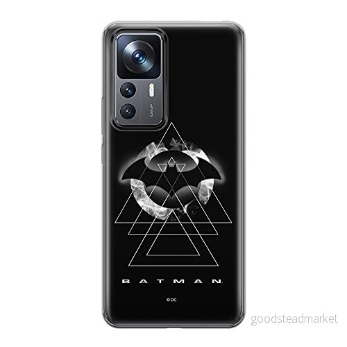 ERT GROUP mobiltelefonfodral för Xiaomi 12T/12T pro/K50 Ultra originalt och officiellt licensierat DC mönster Batman 009 optimalt anpassad till formen på mobiltelefonen, fodral tillverkad av TPU plast 5905511571498