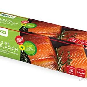 Bayeco Stor fryspåse Perfekt för frysning av mat Sortera enkelt dina frysta Extra tålig Bekväm dispenser 8436549862199 Bayeco Stor fryspåse Perfekt för frysning av mat Sortera enkelt dina frysta Extra tålig Bekväm dispenser 8436549862199