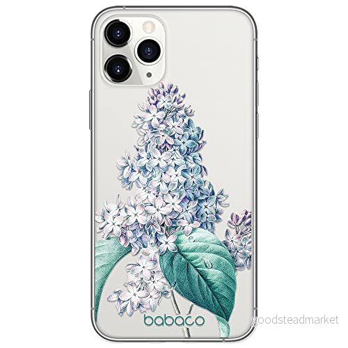 ERT GROUP mobiltelefonfodral för Iphone 11 PRO MAX originalt och officiellt licensierat Babaco mönster Flowers 024 optimalt anpassad till formen på mobiltelefonen, gedeeltelijk transparant 5905131249579