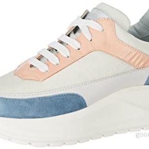 Candice Cooper Spark One, Skor med Snörskor för damer, Azure White Rose, 40 EU 8053461839056