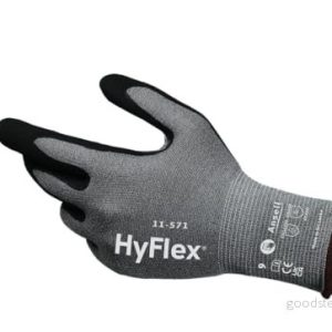 Ansell HyFlex 11 571 Skärsäkra arbetshandskar, nötningsbeständig nitrilbeläggning, industriella skyddshandskar, lätta, andningsbara och tvättbara, PPE män kvinnor, blå, storlek XL (1 par) 76490641610 Ansell HyFlex 11 571 Skärsäkra arbetshandskar, nötningsbeständig nitrilbeläggning, industriella skyddshandskar, lätta, andningsbara och tvättbara, PPE män kvinnor, blå, storlek XL (1 par) 76490641610