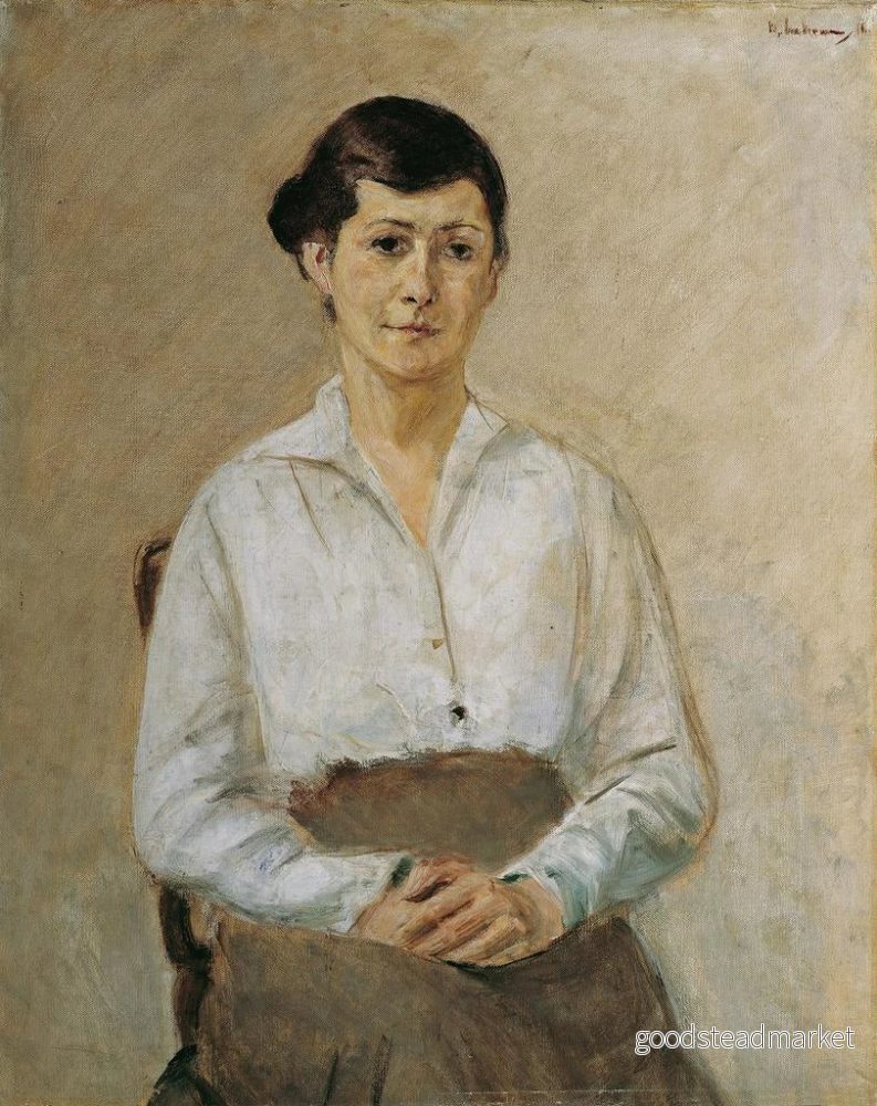Målning Käthe Liebermann, konstnärens dotter - Max Liebermann | Konsttryck - Bild 2