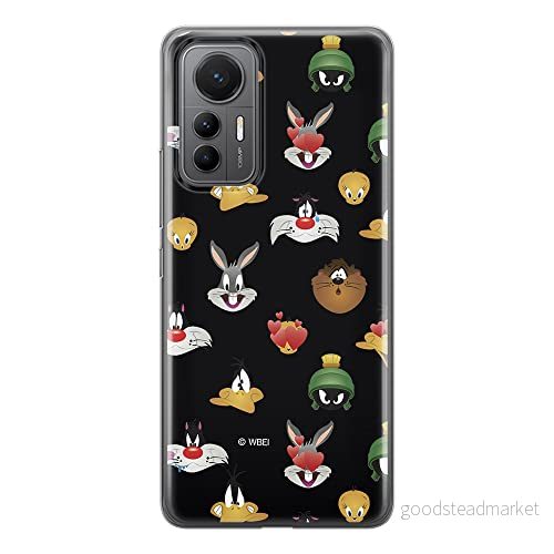 ERT GROUP mobiltelefonfodral för Xiaomi 12 LITE originalt och officiellt licensierat Looney Tunes mönster 007 optimalt anpassad till formen på mobiltelefonen, fodral tillverkad av TPU plast 5905511505271