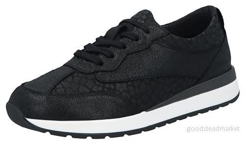 Berkemann Karissa sneakers för kvinnor, svart blank, 39.5 EU 4049261902223