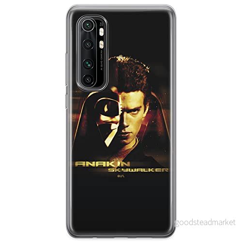 ERT GROUP mobiltelefonfodral för Xiaomi MI NOTE 10 Lite originalt och officiellt licensierat Star Wars mönster Darth Vader 006 anpassad till formen på mobiltelefonen, fodral tillverkad av TPU plast 5904805589980