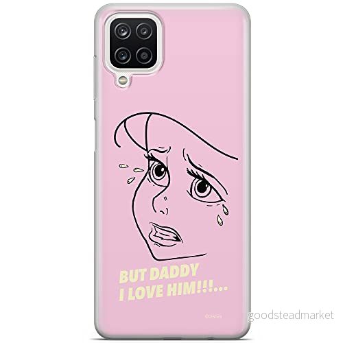 ERT GROUP mobiltelefonfodral för Samsung A12 / M12 originalt och officiellt licensierat Disney mönster Ariel 007 optimalt anpassad till formen på mobiltelefonen, fodral tillverkad av TPU plast 5903040100479