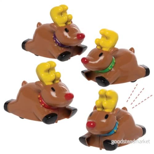 Baker Ross AX370 Racingren 4 pack, racingspel och leksaker för barn, perfekt att fylla på strumpor, julleksaker festgåvor 5051174109711