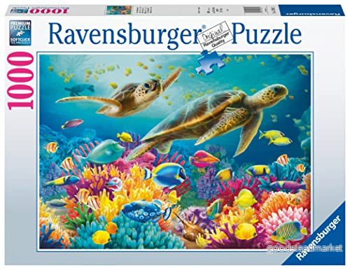 Ravensburger 17085 Pussel Blue Underwater World 1000p 4005556170852