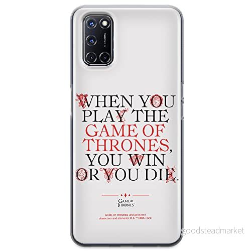 ERT GROUP mobiltelefonfodral för Oppo A92/ A72/ A52 originalt och officiellt licensierat Game od Thrones mönster of 009, fodral tillverkad av TPU plast 5903932675979