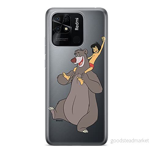 ERT GROUP mobiltelefonfodral för Xiaomi REDMI 10C originalt och officiellt licensierat Disney mönster Jungle Book 002 optimalt anpassad till formen på mobiltelefonen, gedeeltelijk transparant 5905511550356