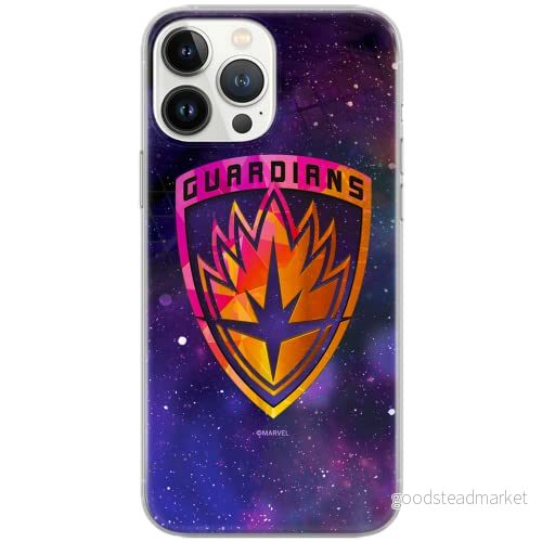 ERT GROUP mobiltelefonfodral för Iphone 13 PRO MAX originalt och officiellt licensierat Marvel mönster Guardians of the Galaxy 014 Vit optimalt anpassad, fodral tillverkad av TPU plast 5903932865264