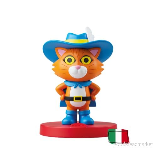 FABA - Personaggio Sonoro Il Gatto Con gli Stivali-ljudhistoria, FFR14202 katten med stövlar karaktär, italienskt innehåll 9788831279154