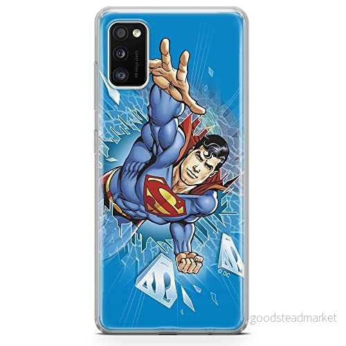 ERT GROUP mobiltelefonfodral för Samsung A41 originalt och officiellt licensierat DC mönster Superman 005 optimalt anpassad till formen på mobiltelefonen, fodral tillverkad av TPU plast 5903537533384