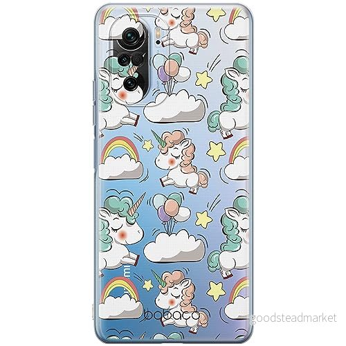 ERT GROUP mobiltelefonfodral för Xiaomi MI 11i/ REDMI K40/K40 PRO/POCO F3/ F3 PRO originalt och officiellt licensierat Babaco mönster Unicorn 001, gedeeltelijk transparant 5905511879419